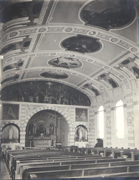 Interior photograph, 1925, -Fitch Photography of San Diego
