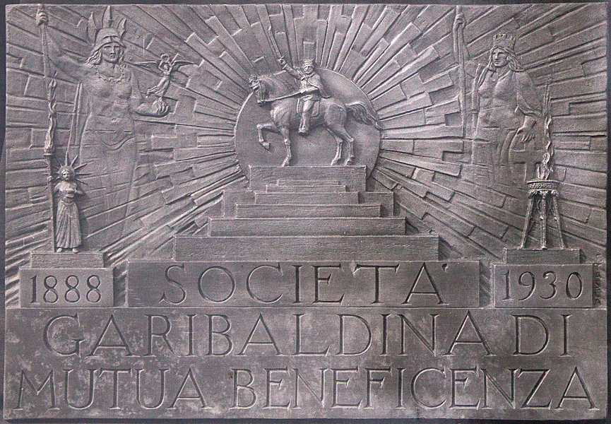 Bas relief, 1930, -Archive of the Tasca Estate