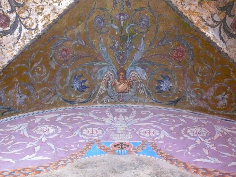 Narthex ceiling, 1927, -Photograph Sandra Tasca, 1970, -Archive of the Tasca Estate