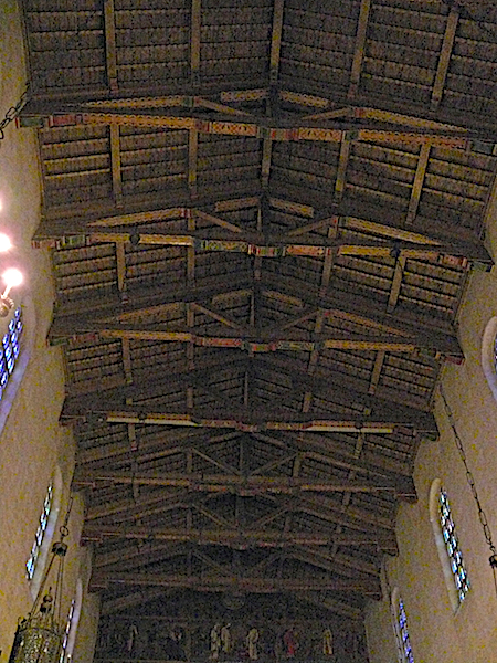 Nave Ceiling, -Photograph Sandra Tasca, 1970, -Archive of the Tasca Estate