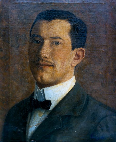 Self-portrait, 1902–1906, -Oil on linen, -Private Collection